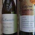 Saint Chinian : Les Eminades : La Pierre Plantée 2018, et Haut-Médoc : Château de Cassana 2014