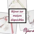 Bijoux sur mesure