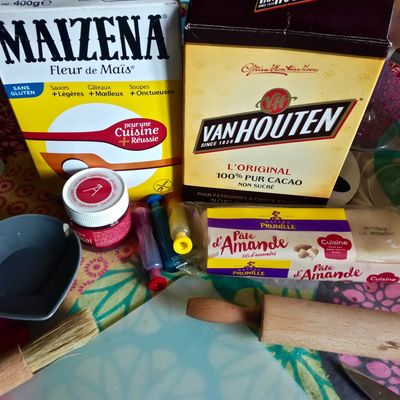 Dessins en pâtisserie (scrapcooking 2) (jour des 4 ans)