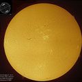 Mosaïque solaire H-alpha 16 octobre 2011