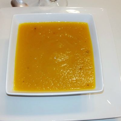 Soupe carotte/gingembre