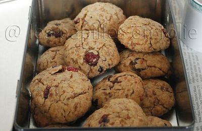 Cookies aux cranberries