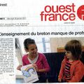 L'enseignement du et en breton