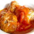 Boulettes de porc a la sauce tomate