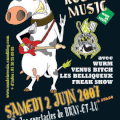 Flyer 2e tremplin rock'n musik