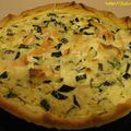 Quiche saumon-courgettes-kiri