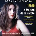 Avignon OFF 2018 : Garance : une belle voix, et une plume qui l'est tout autant!