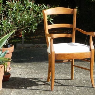 "Tuto fauteuil" ou comment retapisser un fauteuil en paille