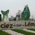Rond-point à Sciez-sur-Léman
