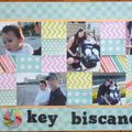 Une double page 30 x 30 : Key Biscane.