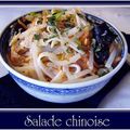 Salade chinoise au crabe