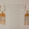 Gold Earrings, Three Kingdoms period, 3rd-4th century