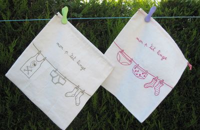 Petits sacs à linge