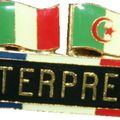Badge interprète Italien Algérien