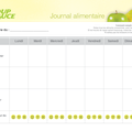 Journal alimentaire 
