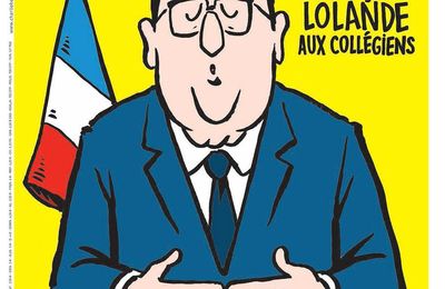 François Lolande aux collégiens - par Coco - Charlie Hebdo N°1191 - 20 mai 2015