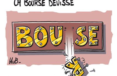 La bourse dévisse