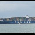 Le cargo CMA CGM COLUMBA