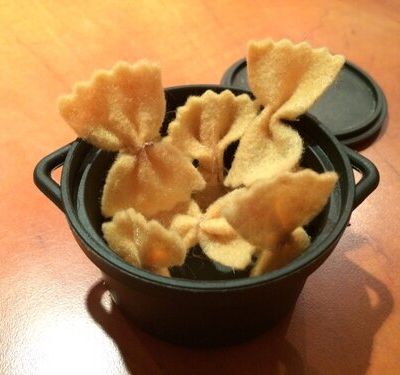 Raviolis et farfalle...