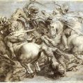 Les dessins d’une fresque disparue de Vinci auraient été découverts sous un tableau connu