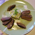 Magret de Canard sauce au miel et riz au légumes °°°