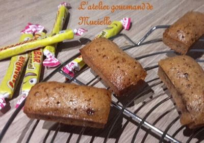 financiers aux carambars/noisettes