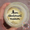 Mon déodorant maison 