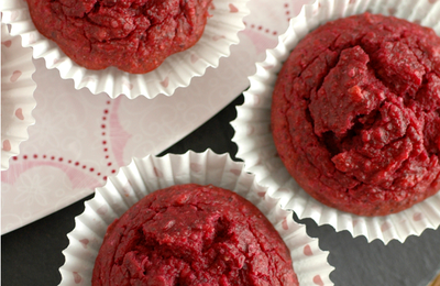 Rouges, ils sont bien rouges mes beaux muffins !!!