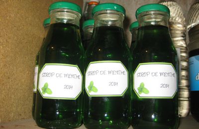 SIROP DE MENTHE