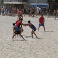 Le rugby à la plage