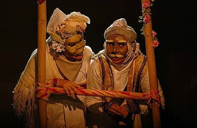 stage de masques balinais à Paris - janvier 2012