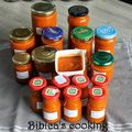 Coulis de tomates {cornues} au basilic