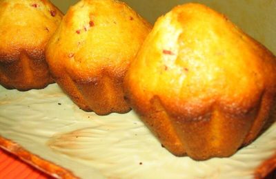 Muffins chocolat blanc à la fraise