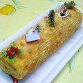 BUCHE A L'ORANGE (recette de www.cuisineTV)