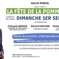 1er septembre 2019, la fête de la POMME: RENTREE POLITIQUE d'Hervé MORIN