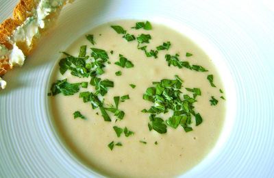 Crème de poires à la fourme d'Ambert