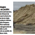 Dangerosité due à l'érosion