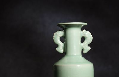 A Longquan celadon mallet vase, Song - Yuan dynasty