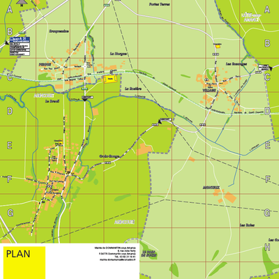 Des plans de communes: Dommartin-Sous-Amance (F-54770)