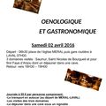 sortie oenologique et gastronomique 02 avril 2016 