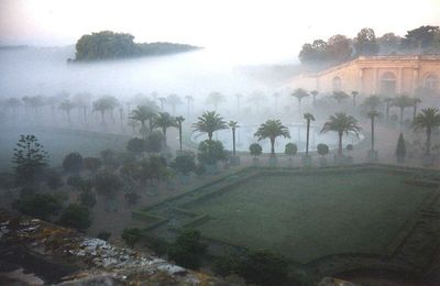 Soleil de minuit à Versailles