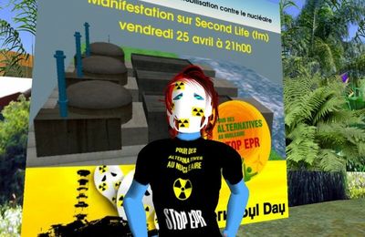 Chernobyl Day _ Manifestation sur Second Life (tm)