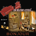 En déco......BYE BYE la laine bouclée, BIENVENUE le velours côtelé