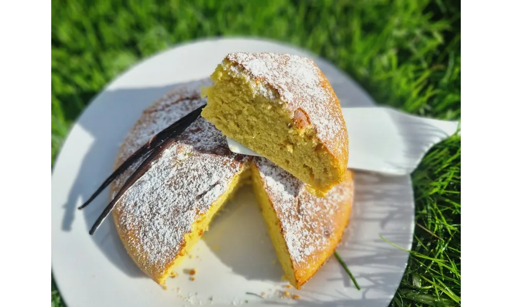 Gâteau à la banane et à la vanille