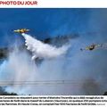Feu de forêt dans le Sud-Est
