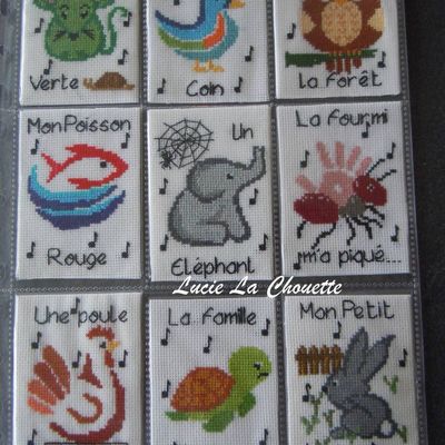 Echange ATC Comptines de Fred