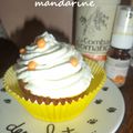 Muffins chocolat blanc/mandarine