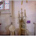 Les Reliques de sainte Catherine d' Alexandrie dans un reliquaire de l'église de Fierbois, là ou jeanne d'Arc à priée 