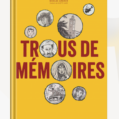 Trous de mémoires:  Nicolas Juncker  : un roman graphique plein d'humour sur un sujet très sensible