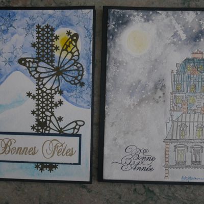 Des cartes ... encore, puisque c'est la saison!